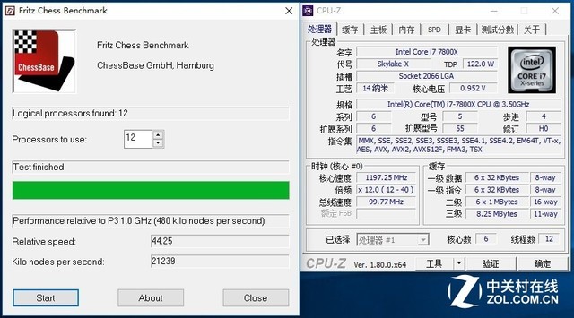 越贵越弱? i7-7800X 对阵 i7-6800K